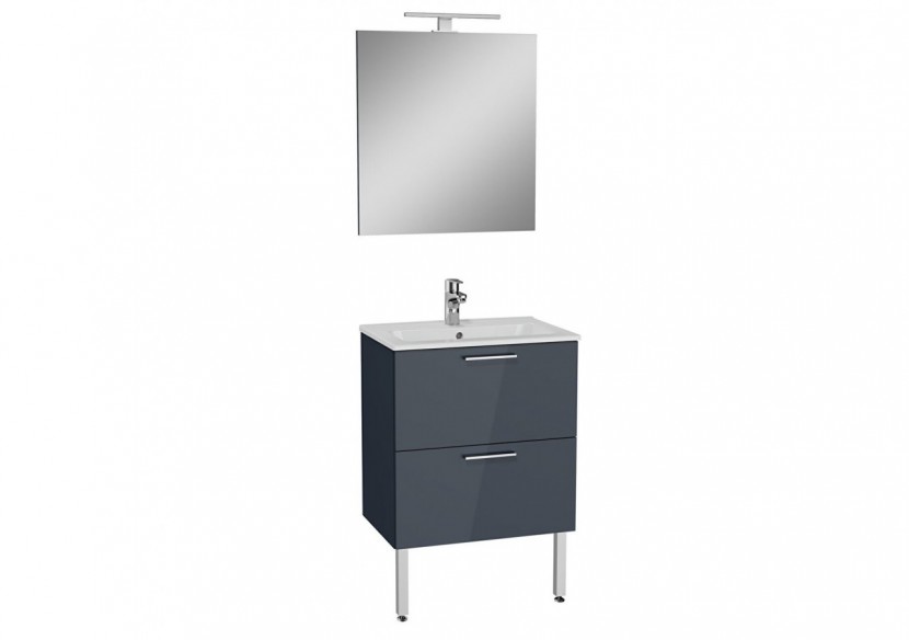 MIA set de meuble, avec 2 tiroirs, anthracite, 60 cm - 75073 - Vitra MIA set de meuble, avec 2 tiroirs, anthracite, 60 cm - 75073 - Vitra