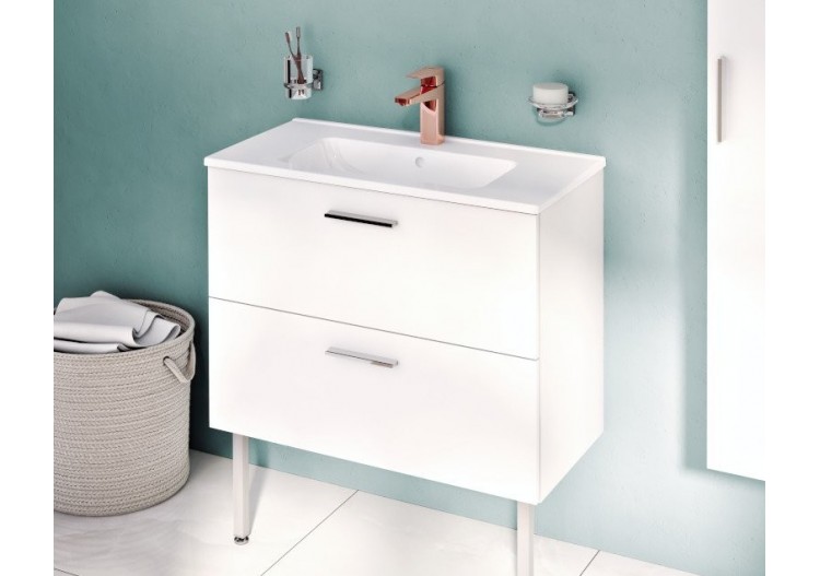 MIA set de meuble, avec 2 tiroirs, blanc, 80 cm - 75075 - Vitra 2