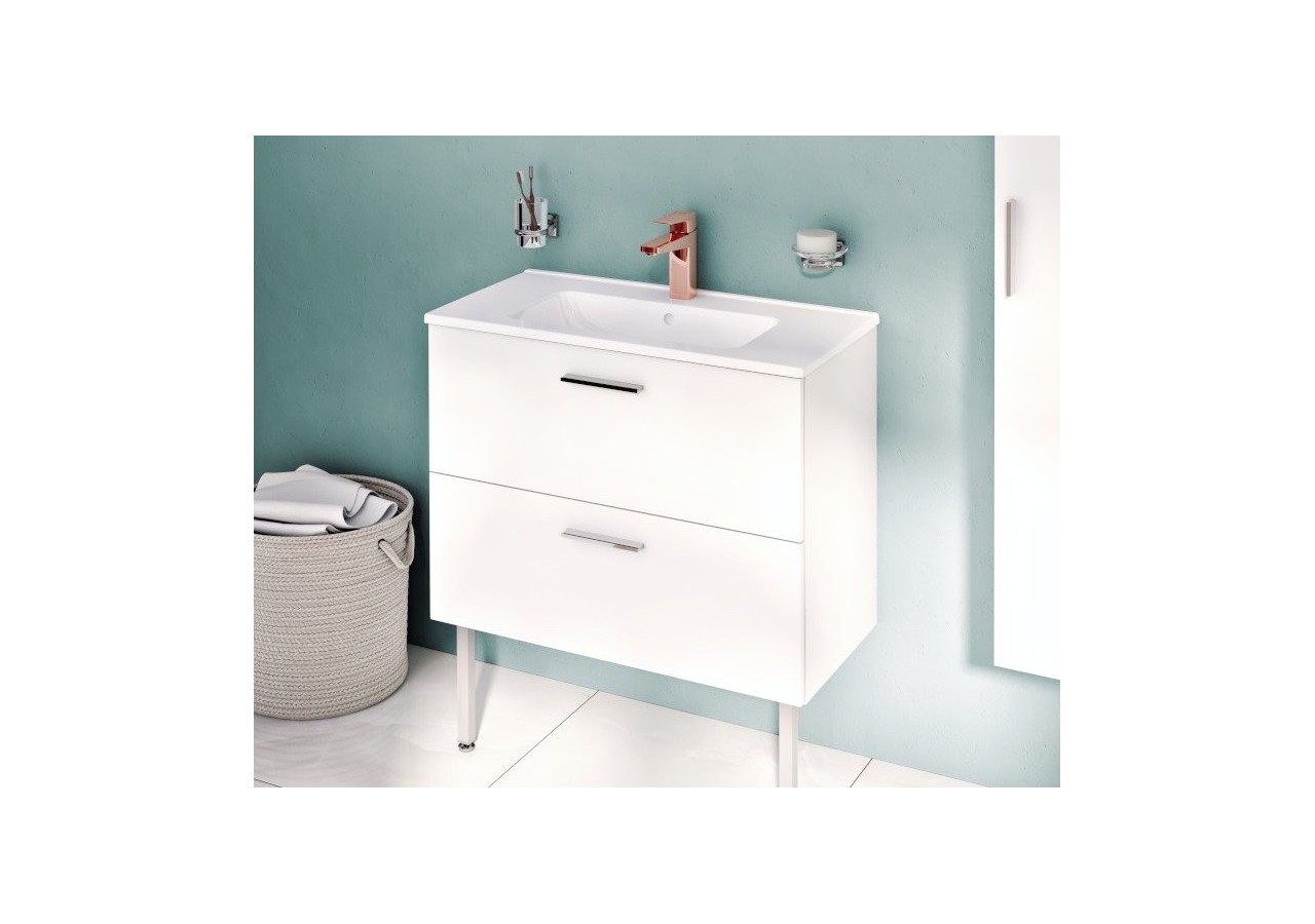 MIA set de meuble, avec 2 tiroirs, blanc, 80 cm - 75075 - Vitra