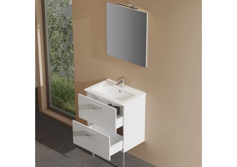 MIA set de meuble, avec 2 tiroirs, blanc, 80 cm - 75075 - Vitra MIA set de meuble, avec 2 tiroirs, blanc, 80 cm - 75075 - Vitra