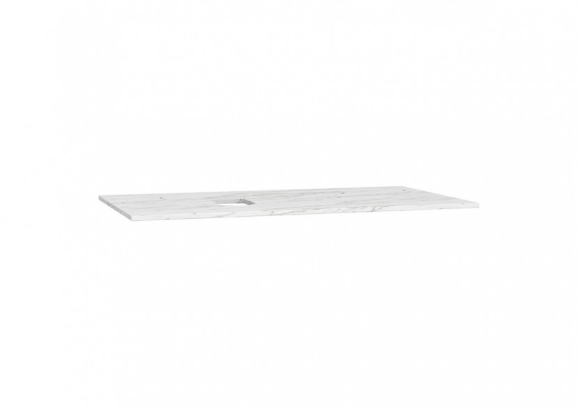 Origin plan de toilette, 90 cm, marbre (neolith)gauche, - 65712 - Vitra