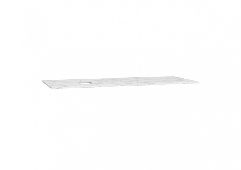 Origin plan de toilette, 120 cm, marbre (neolith), gauche - 65724 - Vitra