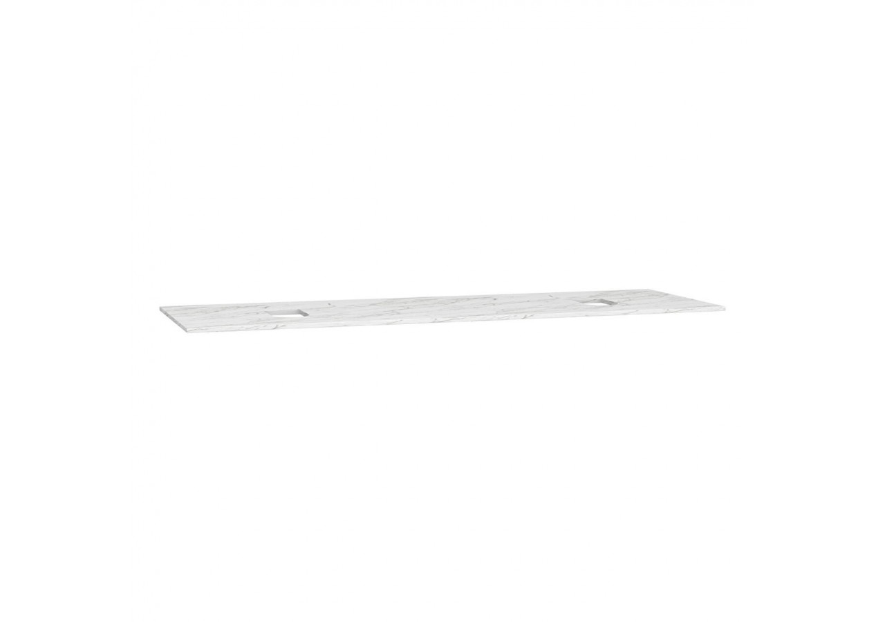 Origin plan de toilette, 150 cm, marbre (neolith), centre - 65753 - Vitra