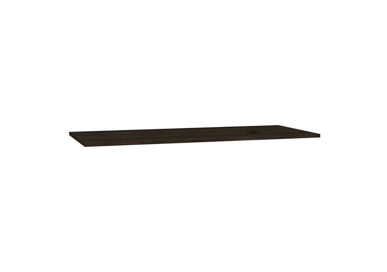 Origin plan de toilette, découpe pour siphon à droite, 120 cm, orme - 65928 - Vitra