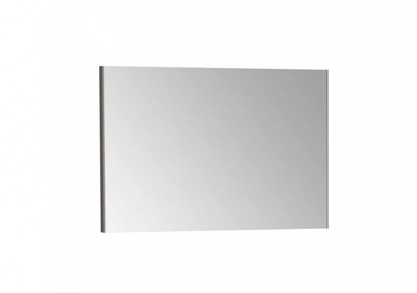 Basis Miroir plat, 100 cm, rectangulaire, chromé brossé, MDF, IP44, 4000 Kelvin, 10 W, 888 Lumen - 66907 - Vitra