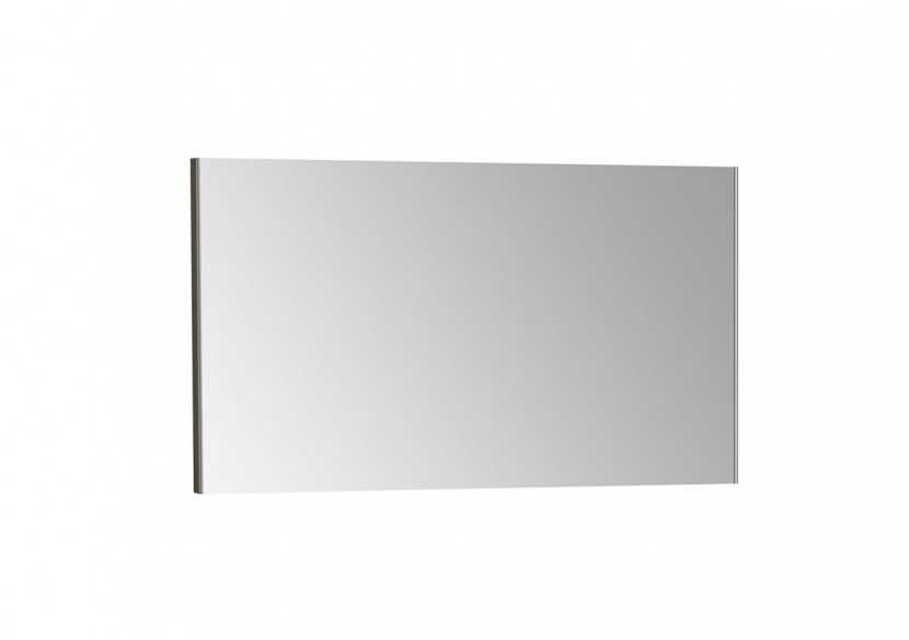 Basis Miroir plat, 120 cm, rectangulaire, chromé brossé, MDF, IP44, 4000 Kelvin, 13 W, 1036 Lumen - 66908 - Vitra