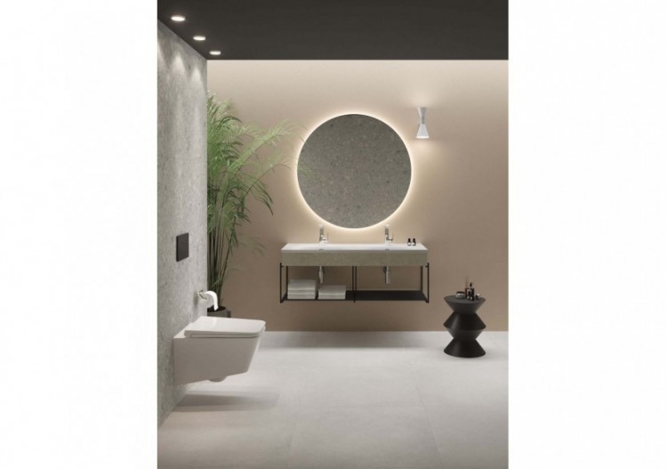 Prime Round Mirror, 60 cm, lumineux, tactile, Round, allumage tactile -67041-Vitra 2