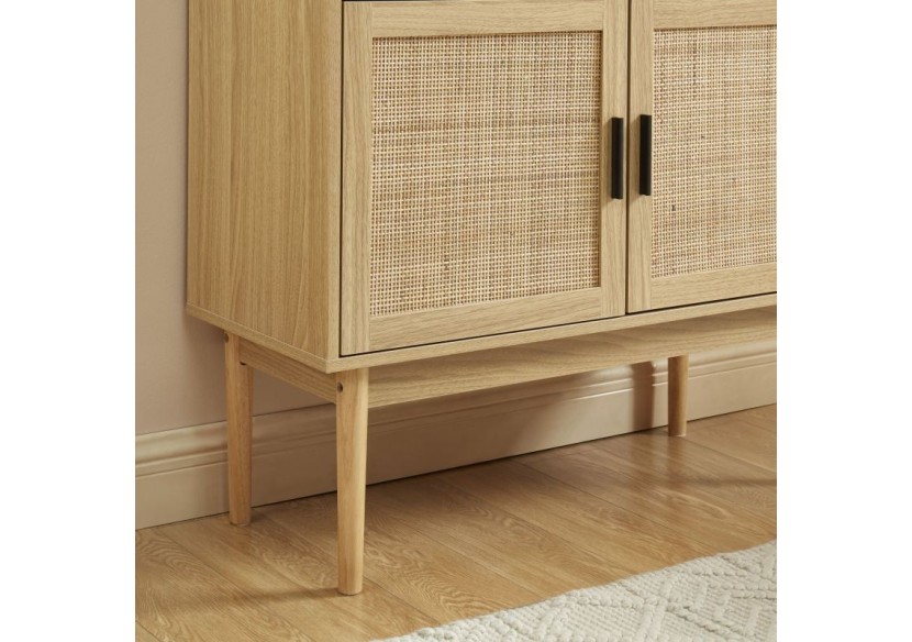 Secrétaire AMANA cannage rotin l90 cm Secrétaire AMANA cannage rotin l90 cm