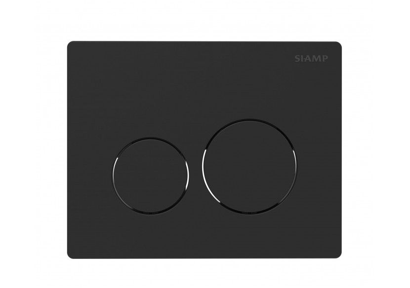 Plaque de commande Sphère pour WC Ingenio - Siamp : Confort'Mat