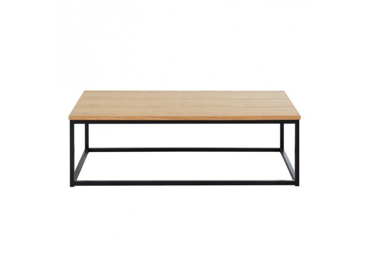 Table basse BRIXTON placage frêne 110cm