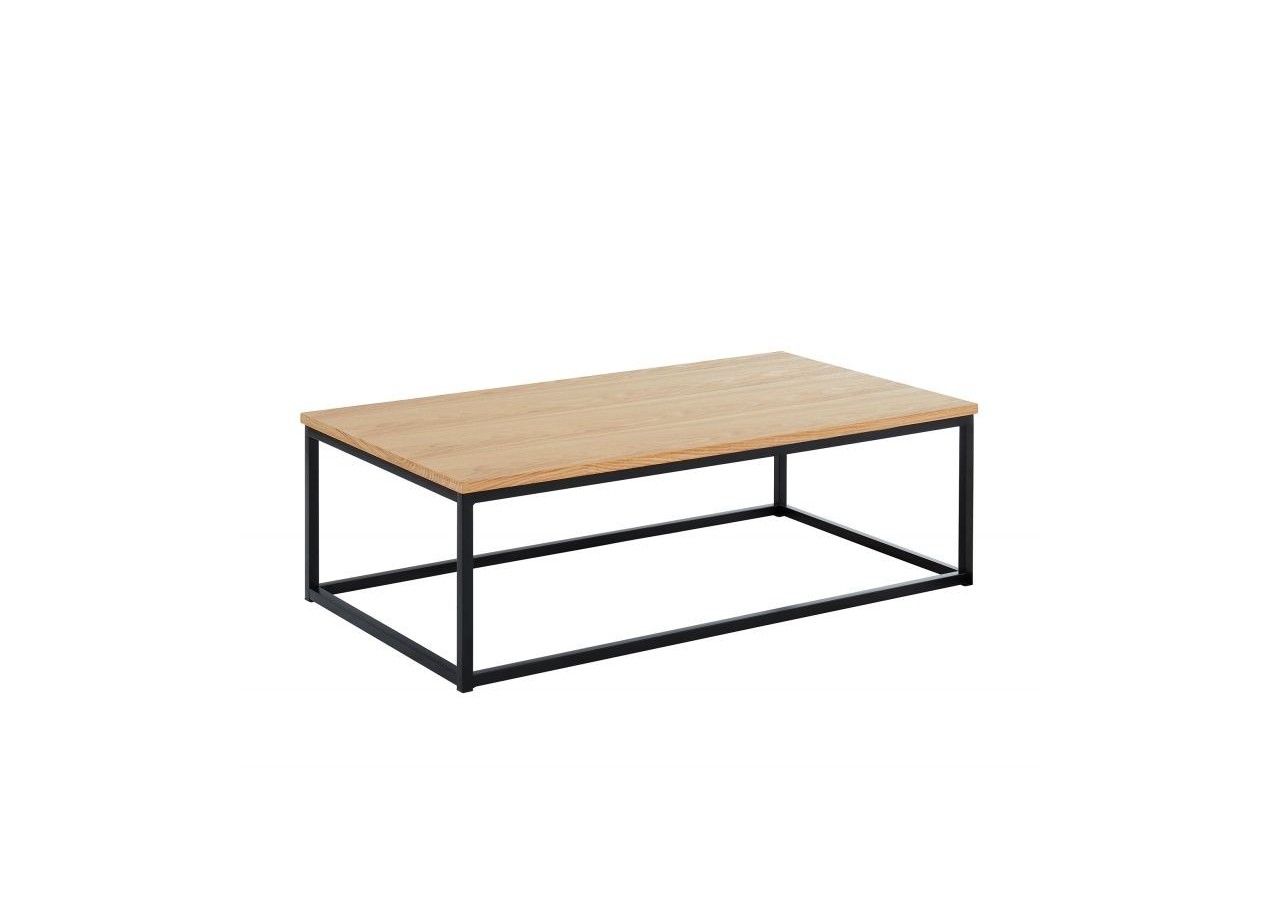 Table basse BRIXTON placage frêne 110cm