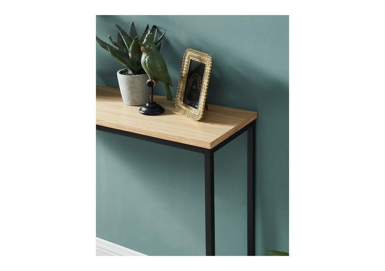 Console BRIXTON placage frêne 100cm