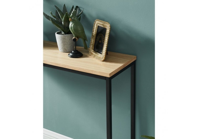 Console BRIXTON placage frêne 100cm