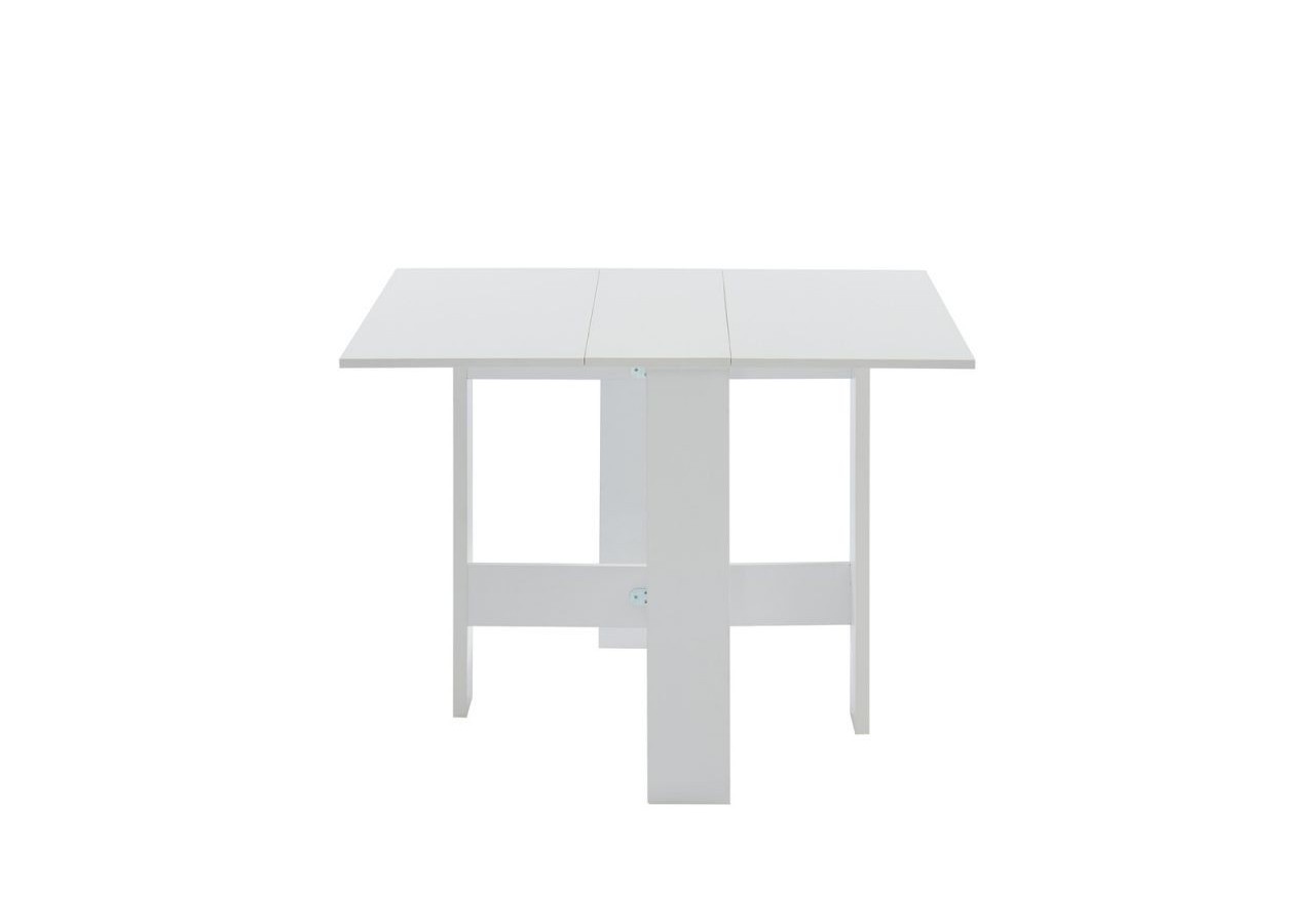 Table pliable JUNO blanc 104cm