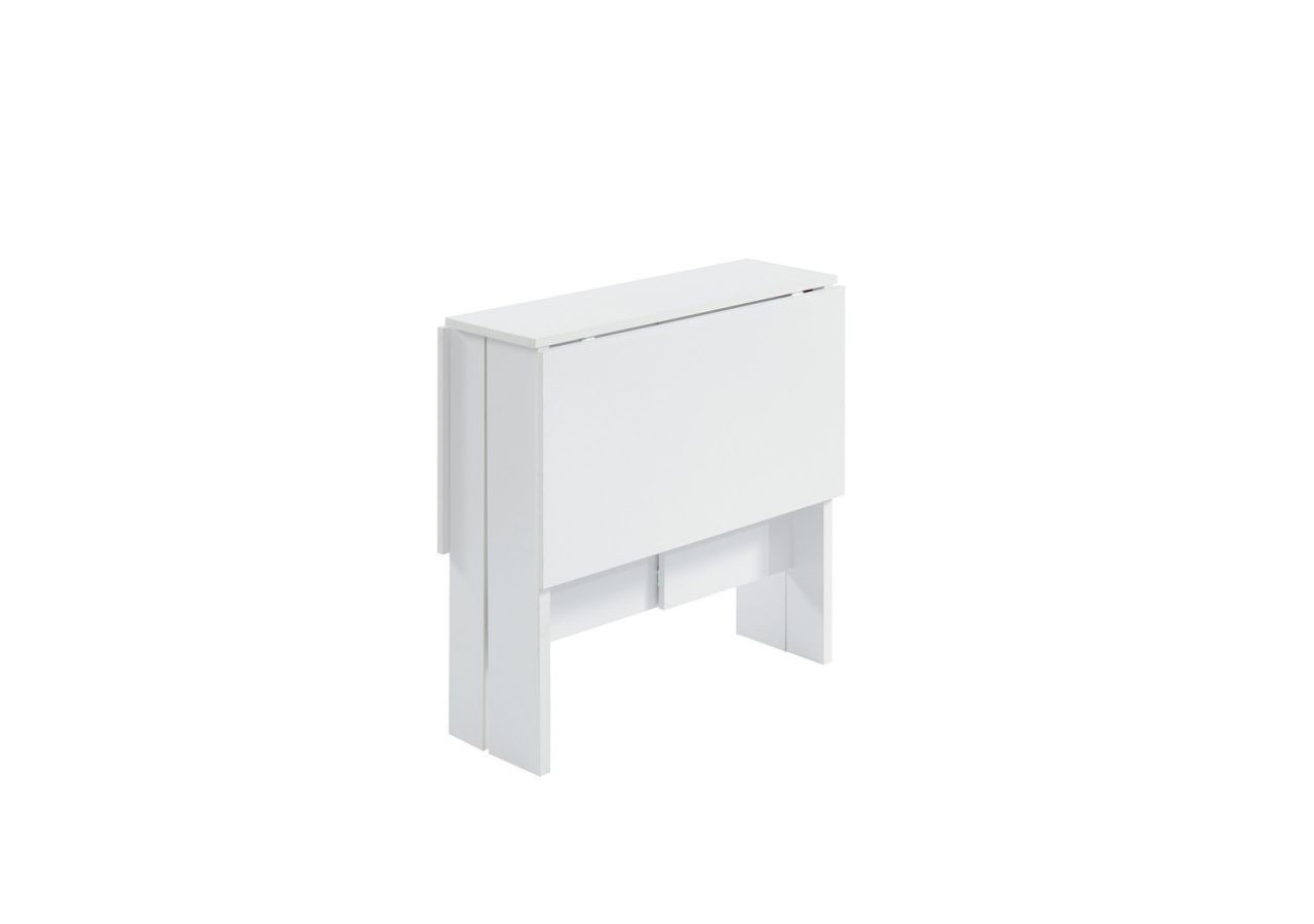 Table pliable JUNO blanc 104cm