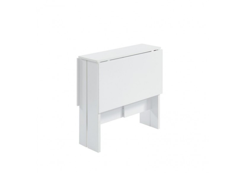 Table pliable JUNO blanc 104cm