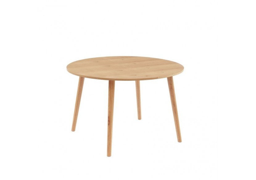 Table extensible ORACLE placage chêne 120-160cm