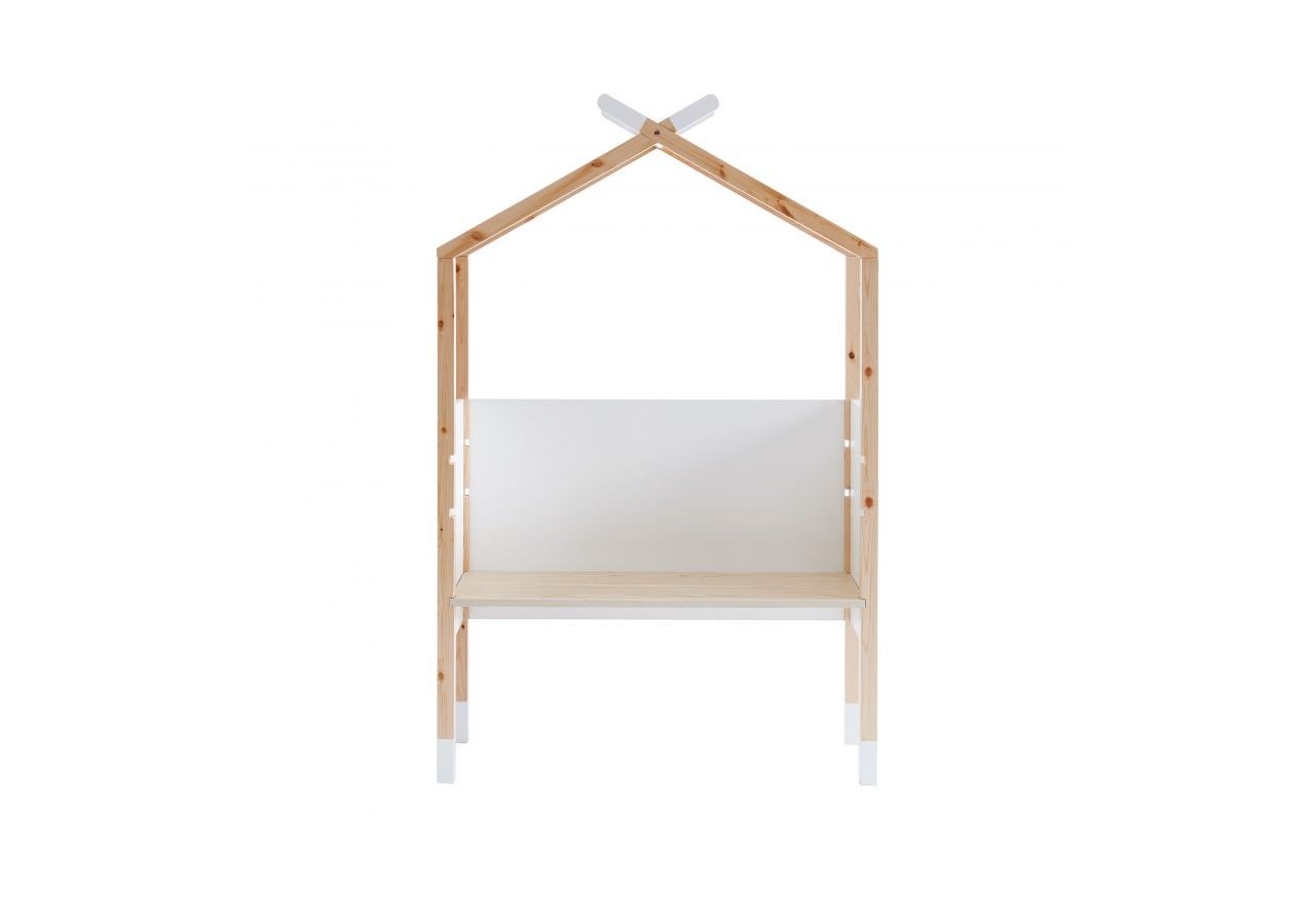 Bureau enfant tipi TINY blanc évolutif