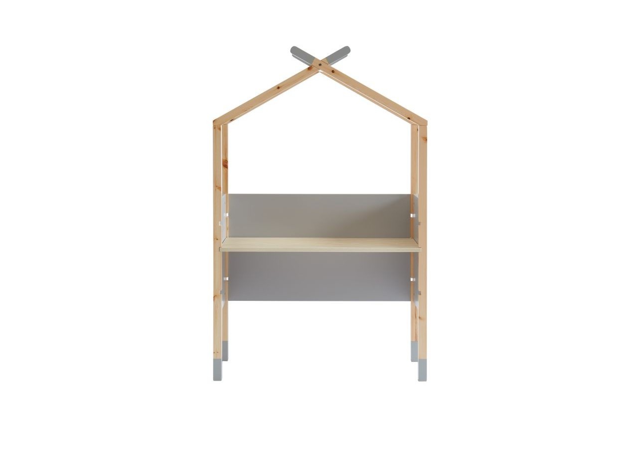 Bureau enfant tipi TINY gris évolutif