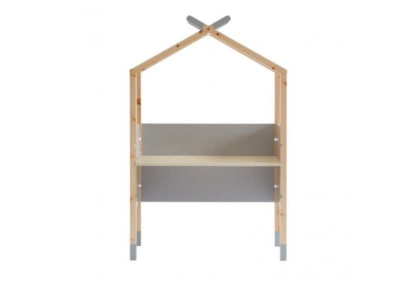 Bureau enfant tipi TINY gris évolutif