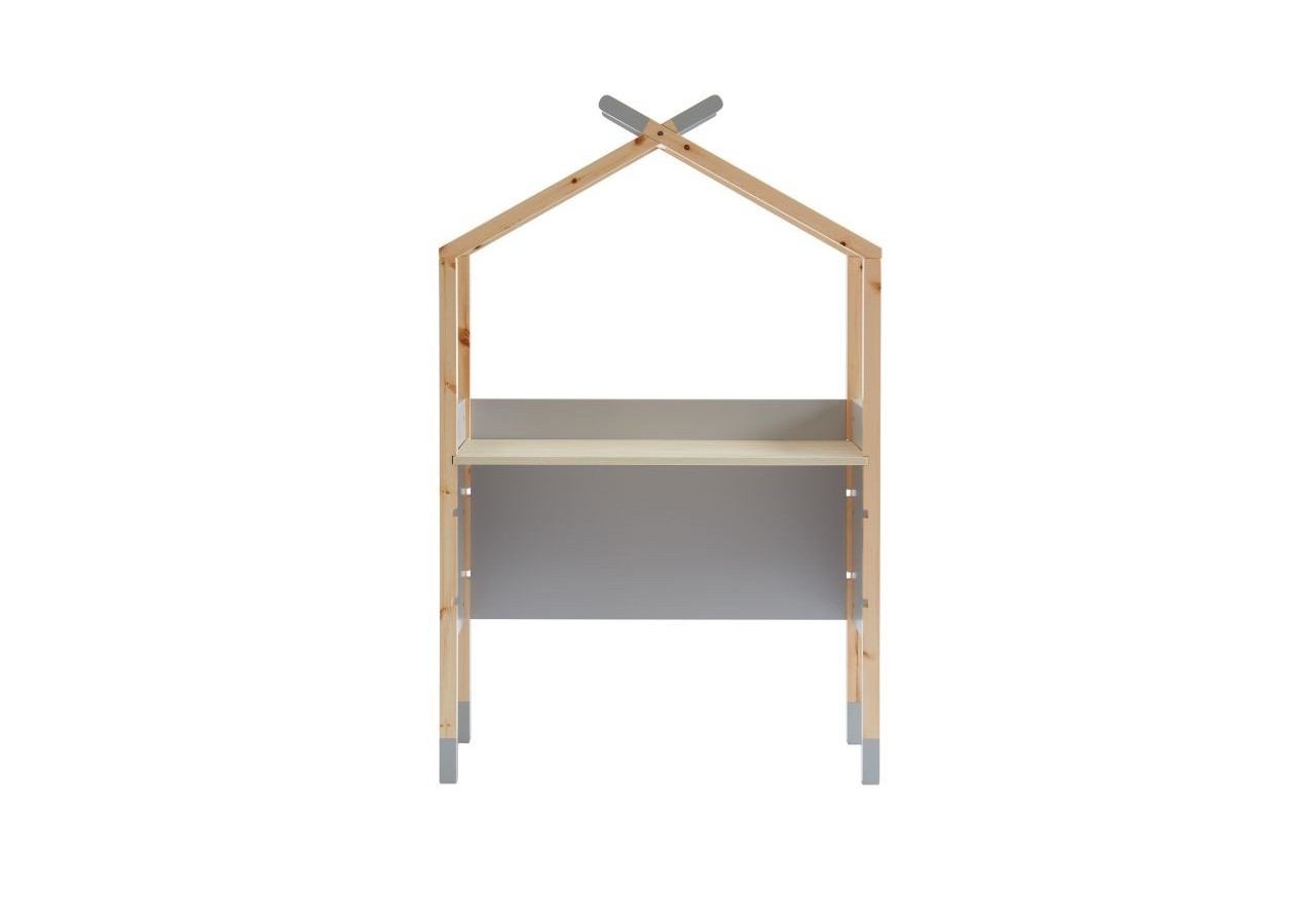 Bureau enfant tipi TINY gris évolutif