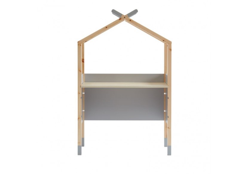 Bureau enfant tipi TINY gris évolutif