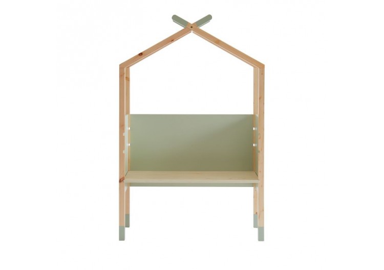 Bureau enfant tipi TINY vert évolutif