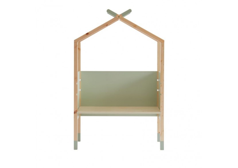 Bureau enfant tipi TINY vert évolutif