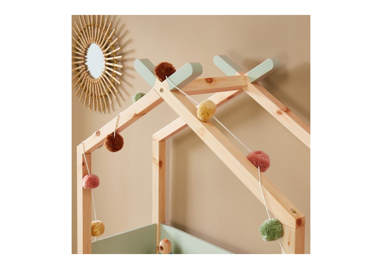 Bureau enfant tipi TINY vert évolutif