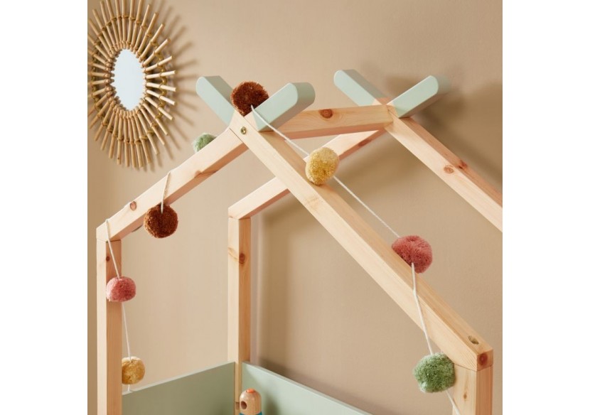 Bureau enfant tipi TINY vert évolutif