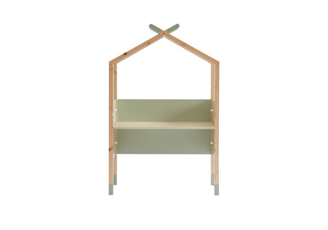 Bureau enfant tipi TINY vert évolutif