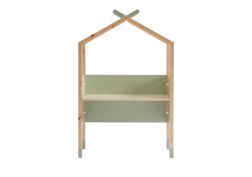 Bureau enfant tipi TINY vert évolutif