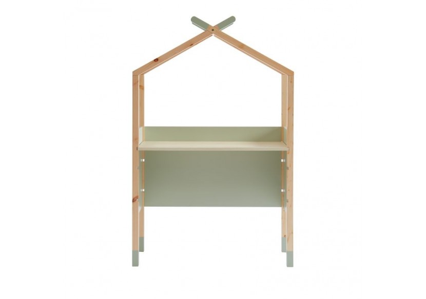Bureau enfant tipi TINY vert évolutif