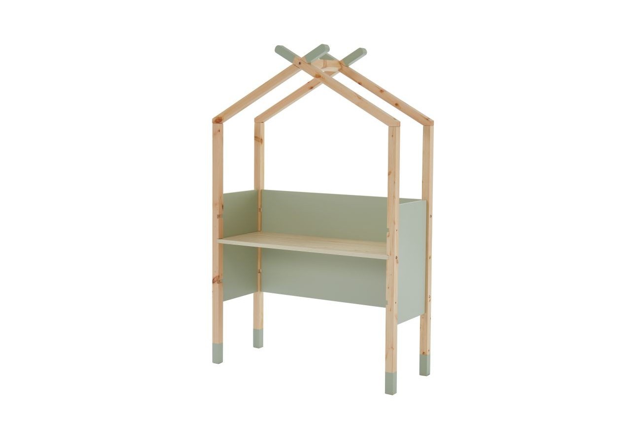 Bureau enfant tipi TINY vert évolutif