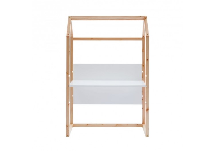 Bureau enfant cabane TINY blanc évolutif