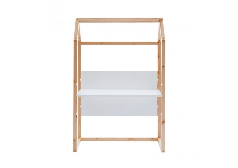 Bureau enfant cabane TINY blanc évolutif