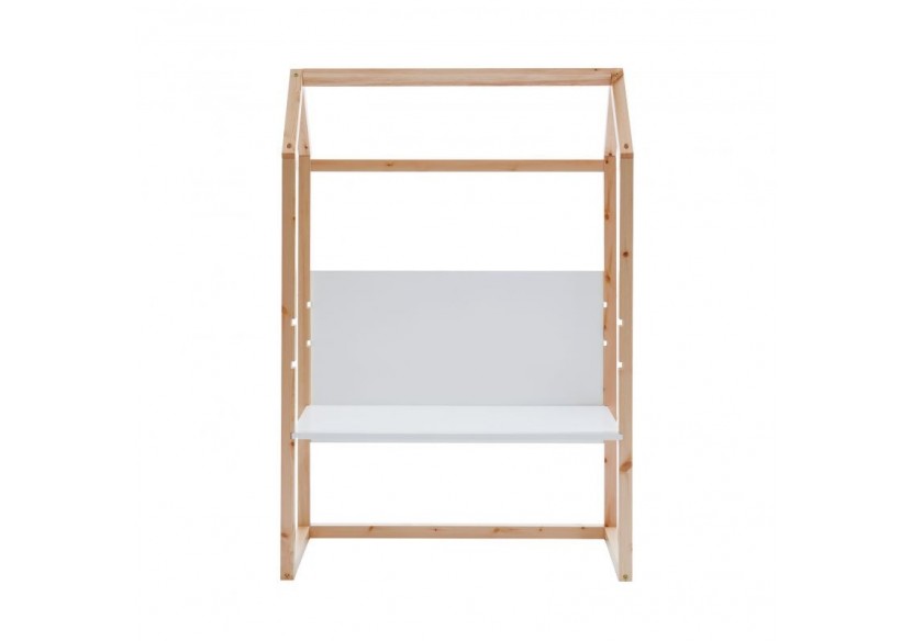 Bureau enfant cabane TINY blanc évolutif