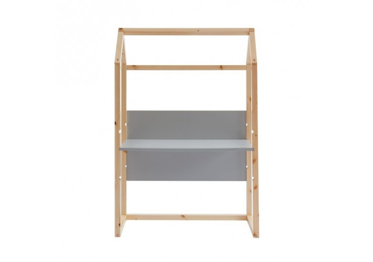 Bureau enfant cabane TINY gris évolutif