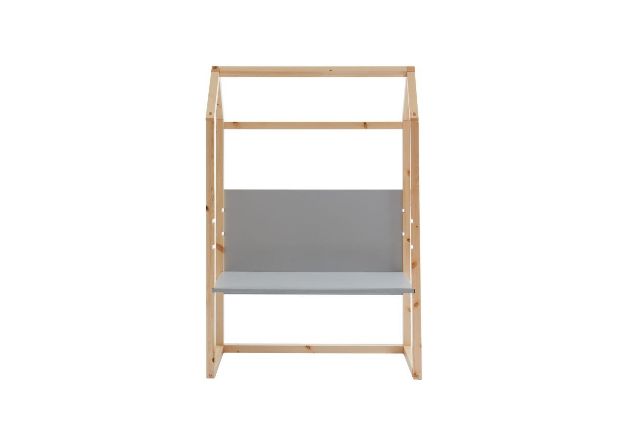 Bureau enfant cabane TINY gris évolutif