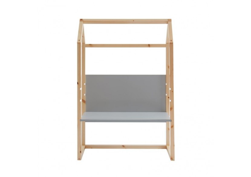 Bureau enfant cabane TINY gris évolutif