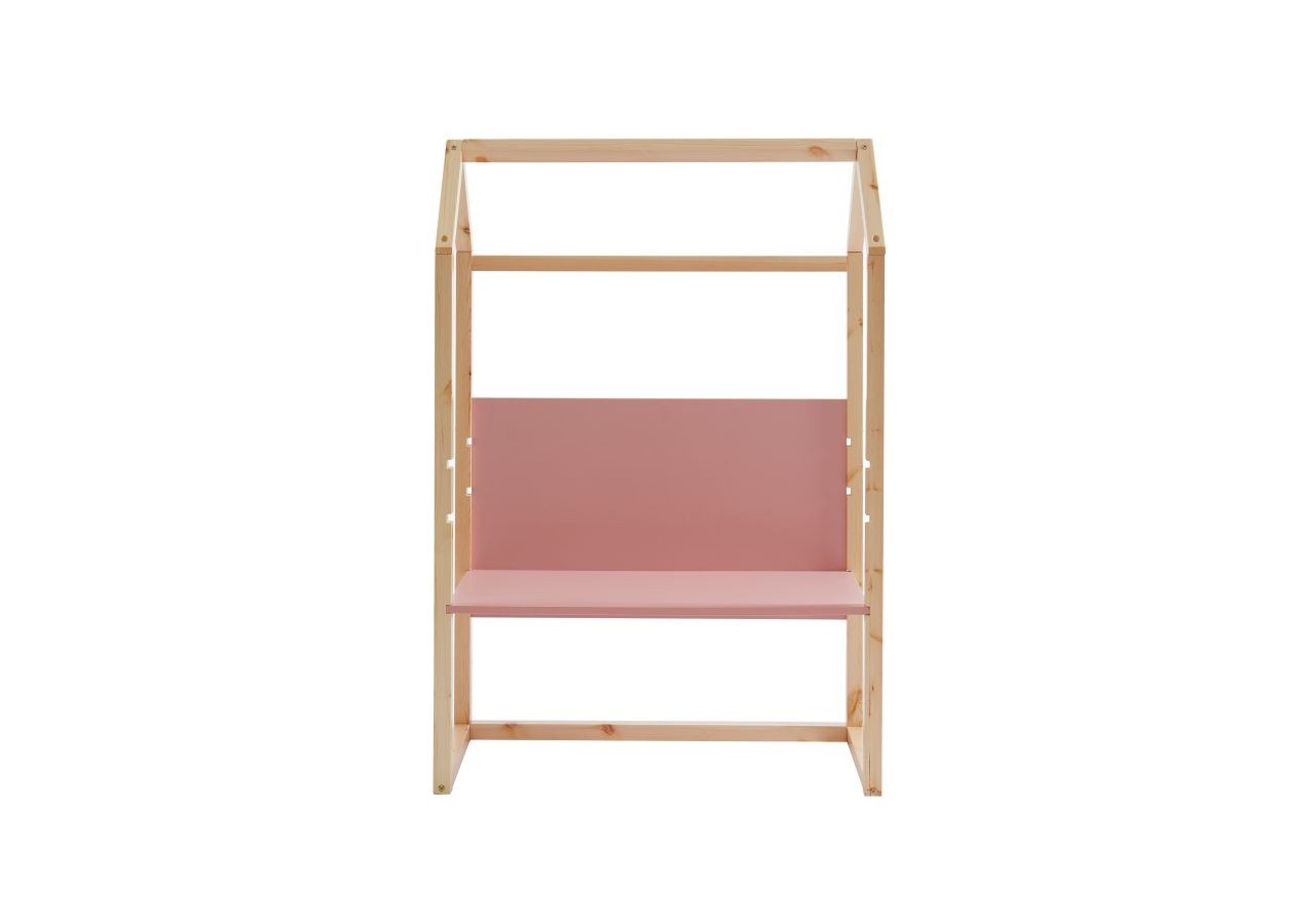 Bureau enfant cabane TINY rose évolutif