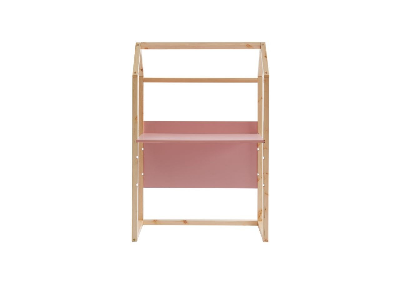 Bureau enfant cabane TINY rose évolutif