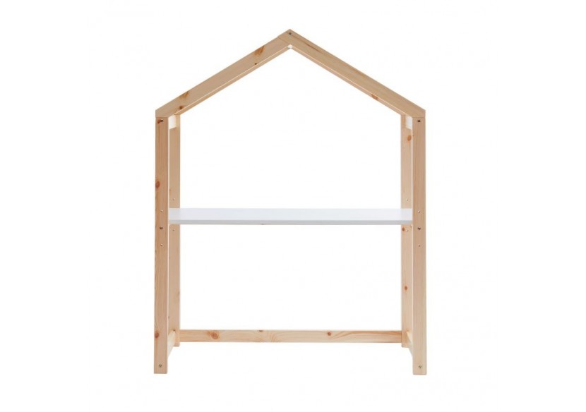 Bureau enfant cabane TINY blanc évolutif