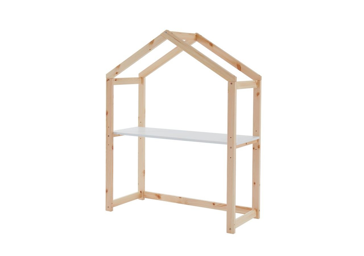 Bureau enfant cabane TINY blanc évolutif