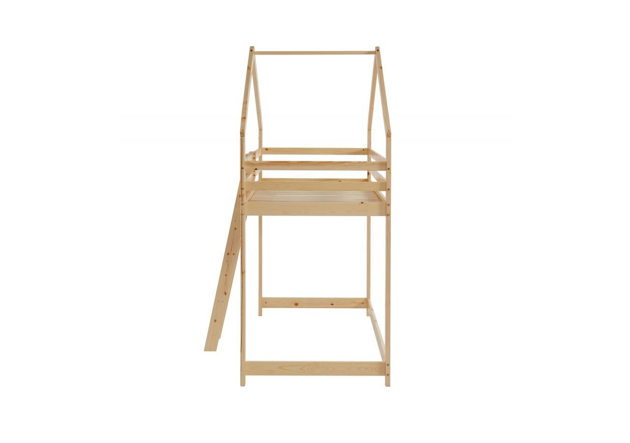 Lit mezzanine TINY pin naturel 90x190 sommier inclus