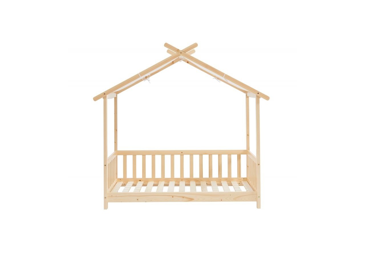 Lit tente TINY pin massif 70x140 sommier inclus