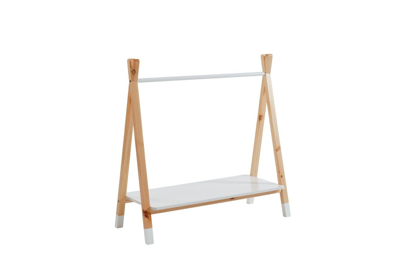 Portant TIPI blanc 80cm