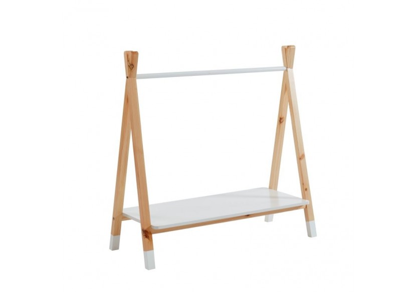 Portant TIPI blanc 80cm