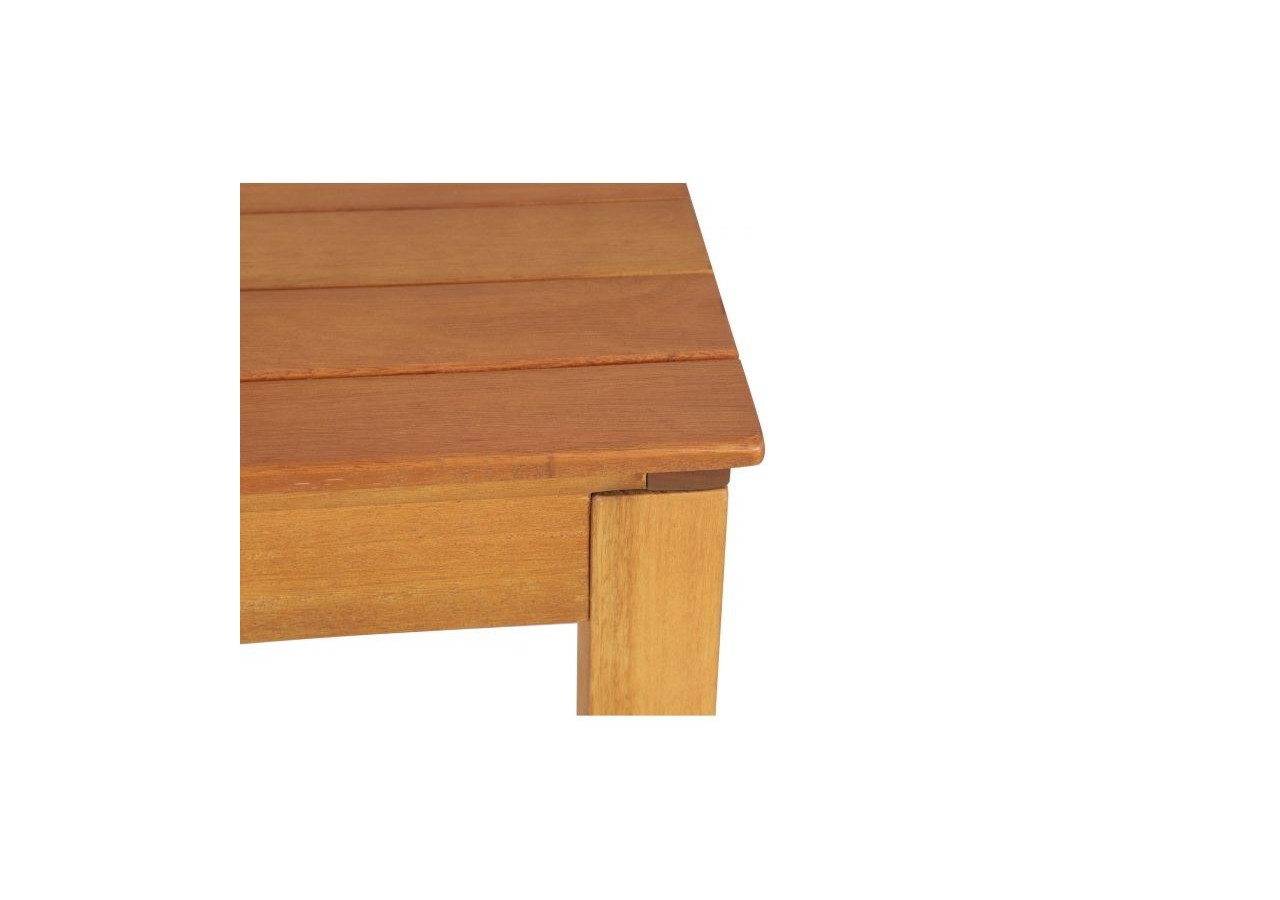 Ensemble repas de jardin SARNO en bois d'eucalyptus 8 places 180 cm