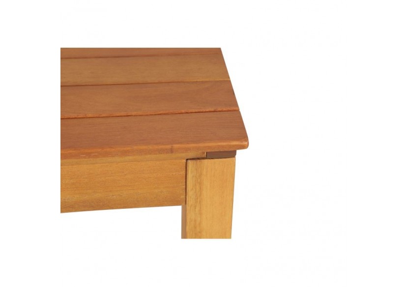 Ensemble repas de jardin SARNO en bois d'eucalyptus 8 places 180 cm